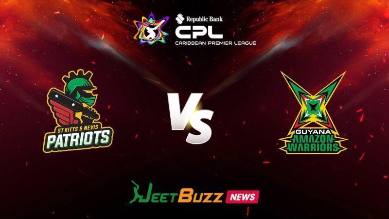Caribbean Premier League 2024 Cricket Match Prediction Match-7 St Kitts and Nevis Patriots vs Guyana Amazon Warriors – Let’s see who will win the match. Sept 05