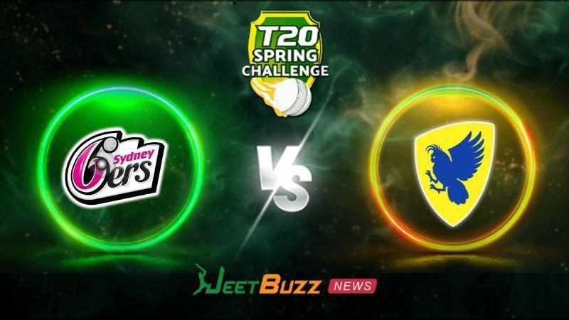 Cricket Match Prediction T20 Spring Challenge 2024 Sydney Sixers Women vs Australian Capital Territory Women Match 3