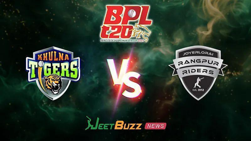 BPL Match Prediction | Khulna Tigers vs Rangpur Riders | Bangladesh Premier League 2024/25 | 39th Match | Jan 30 – Can KT Upset Table-Toppers RAR and Keep Their Playoff Hopes Alive?