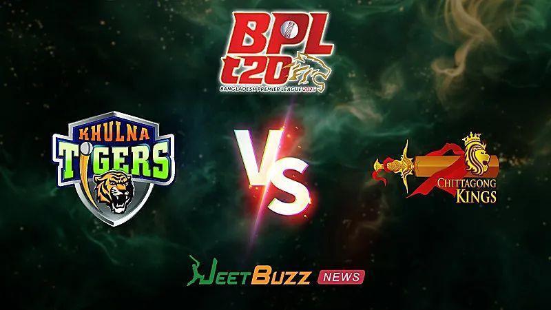BPL Match Prediction | Bangladesh Premier League 2024-25 | Khulna Tigers vs Chittagong Kings | Qualifier 2 | Feb 05 – Let’s see who will get the 2nd ticket to the finale.
