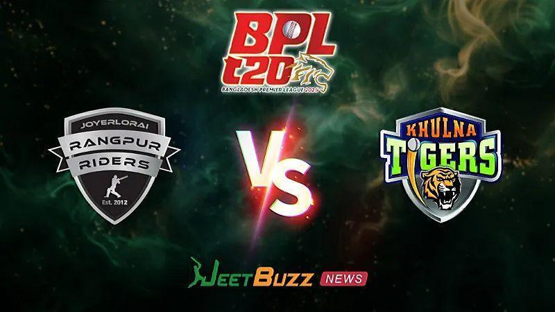 BPL Match Prediction | Bangladesh Premier League 2024-25 | Rangpur Riders vs Khulna Tigers | Eliminator | Feb 03 – Let’s see who will end their journey in this match.