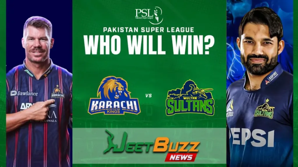 PSL 2025 | Multan Sultans vs Karachi Kings 20th Match Prediction | MS vs KK – Who will win today’s PSL Match?