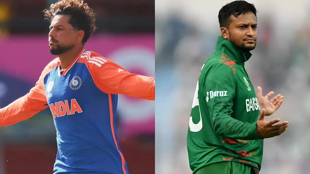 Kuldeep Yadav vs Shakib Al Hasan A Tale of Two Left-Arm Magicians After 42 T20Is