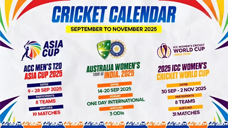 Must-Watch Cricket Events in September 2025 That Will Keep Fans Hooked