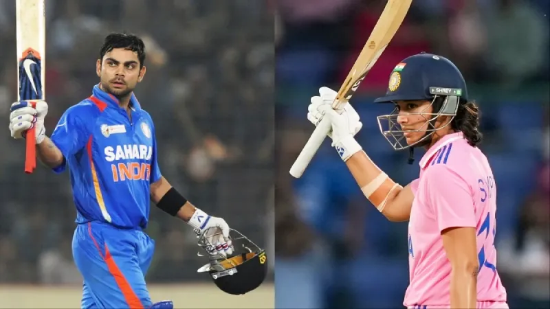 Smriti Mandhana vs Virat Kohli: Who’s the Real Chase Master After 108 ODIs?