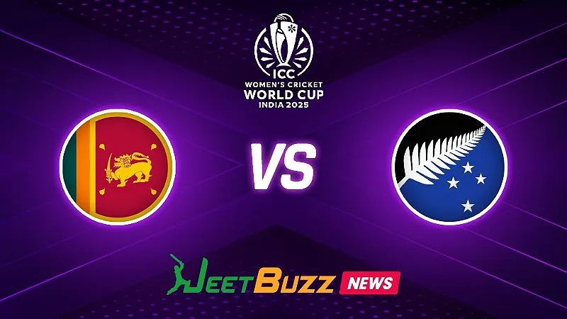 Cricket Prediction | SL-W vs NZ-W | ICC Women's World Cup 2025 | 15th Match | Oct 14 – Is This Redemption Day for the Struggling SL?