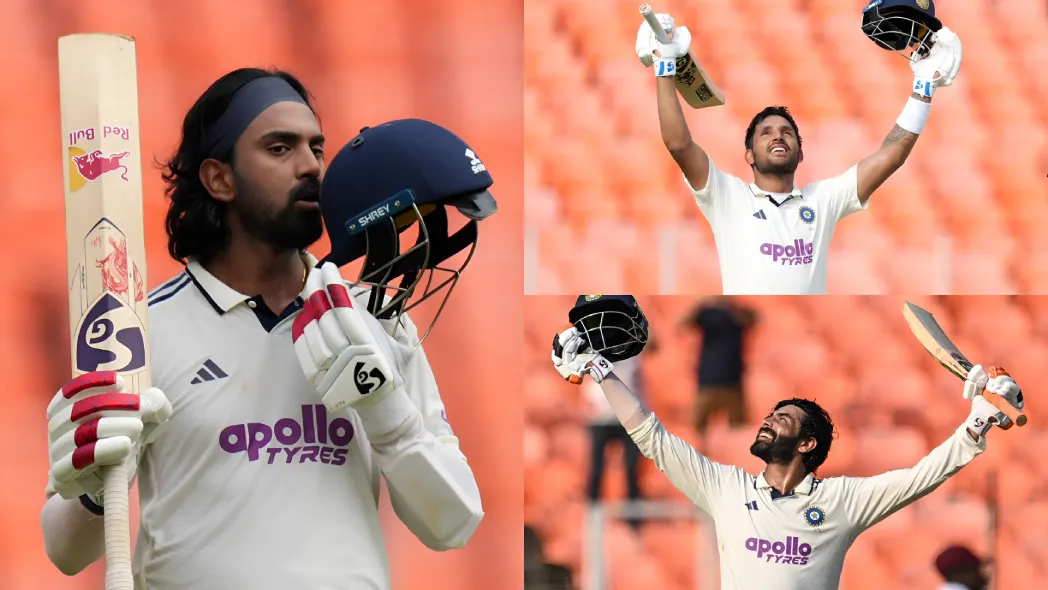 Rahul, Jurel, Jadeja Tons Flatten West Indies India Flexes Batting Muscles in Ahmedabad