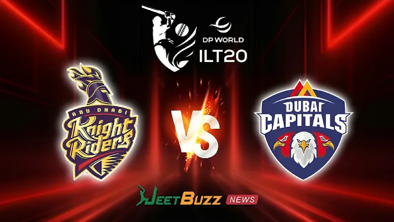 ADKR vs DC Match Prediction | ILT20 2026 | 13th Match | Dec 13 – Who will win today’s ILT20 match between Abu Dhabi vs Dubai?