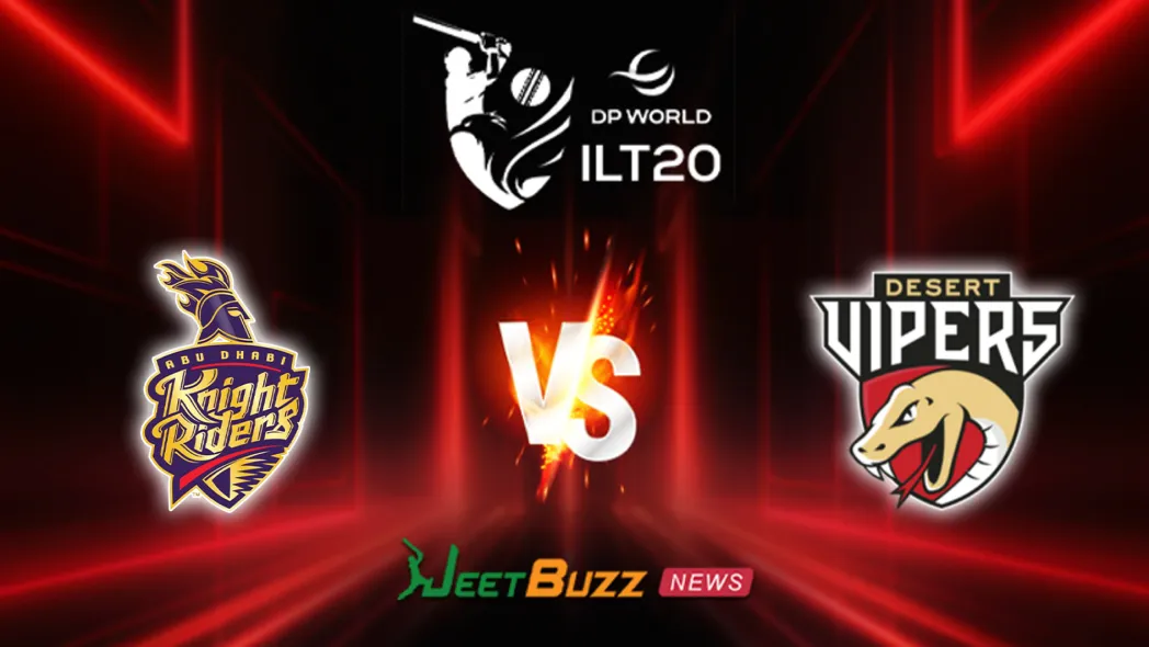 ADKR vs DV Match Prediction ILT20 2026 4th Match December 05 – Who will win today’s ILT20 match between Abu Dhabi vs Desert Vipers