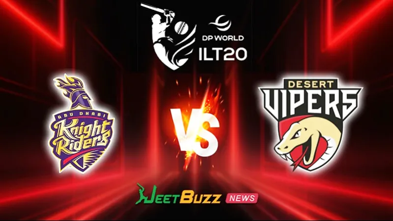 ADKR vs DV Match Prediction | ILT20 2026 | 17th Match | Dec 16 – Who will win today’s ILT20 match between Abu Dhabi vs Vipers?