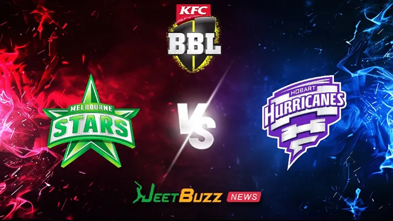 BBL 2025-26: Match 5, MS vs HH Match Prediction – Who will win today’s BBL Match between Melbourne Stars vs Hobart Hurricanes?