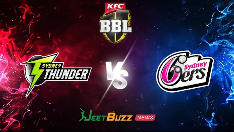 BBL 2025-26: Match 7, ST vs SS Match Prediction – Who will win today’s BBL Match between Sydney Thunder vs Sydney Sixers?
