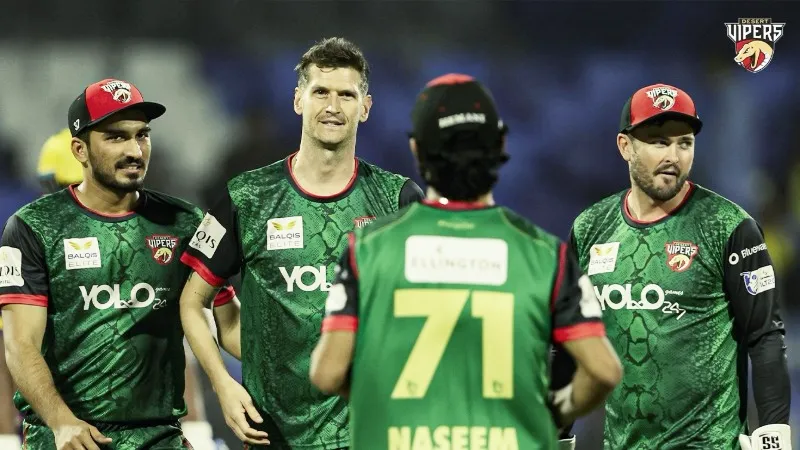 Desert Vipers vs MI Emirates Match Prediction | ILT20 2026 | 1st Qualifier Match | Dec 30– Who will win today’s ILT20 match between DV vs MIE?