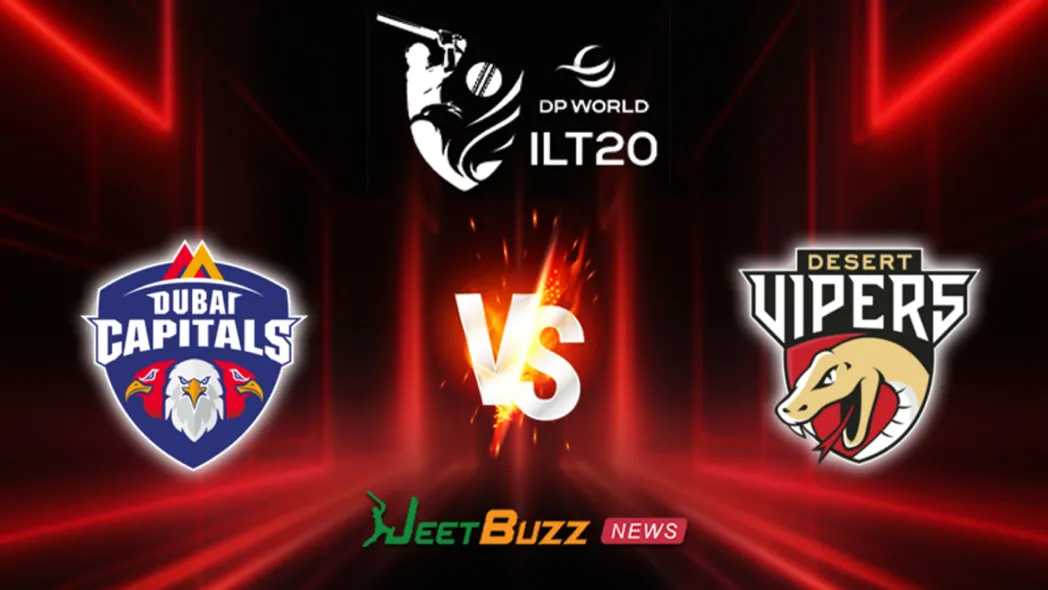 Dubai Capitals vs Desert Vipers International League T20 Match Prediction 1st Match December 02 – Who will win today’s ILT20 match between DC vs DV