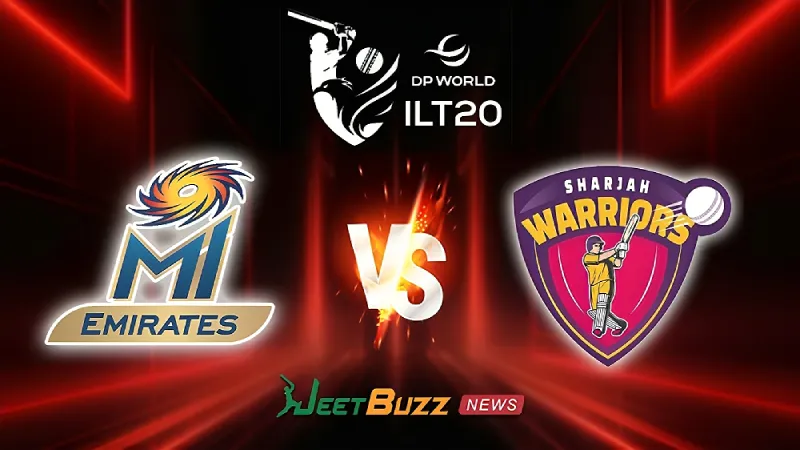 MIE vs SW Match Prediction | ILT20 2026 | 14th Match | Dec 14 – Who will win today’s ILT20 match between Emirates vs Sharjah?