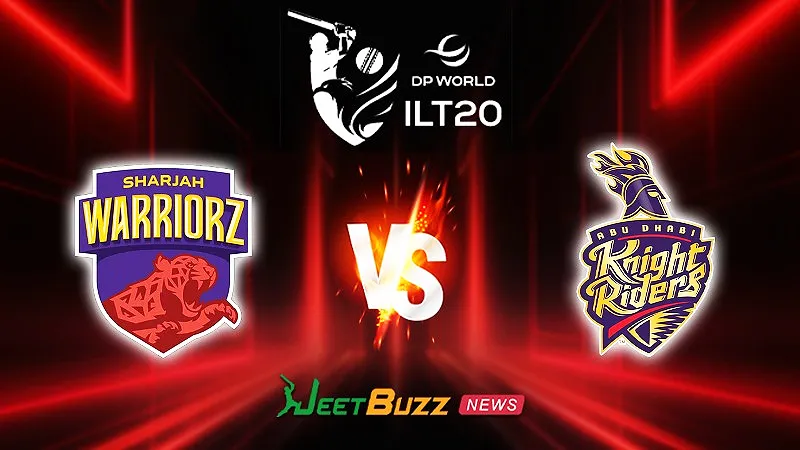 Sharjah Warriorz vs Abu Dhabi Knight Riders | International League T20 Match Prediction | 2nd Match | Dec 03 – Who will win today’s ILT20 match between SW vs ADKR?