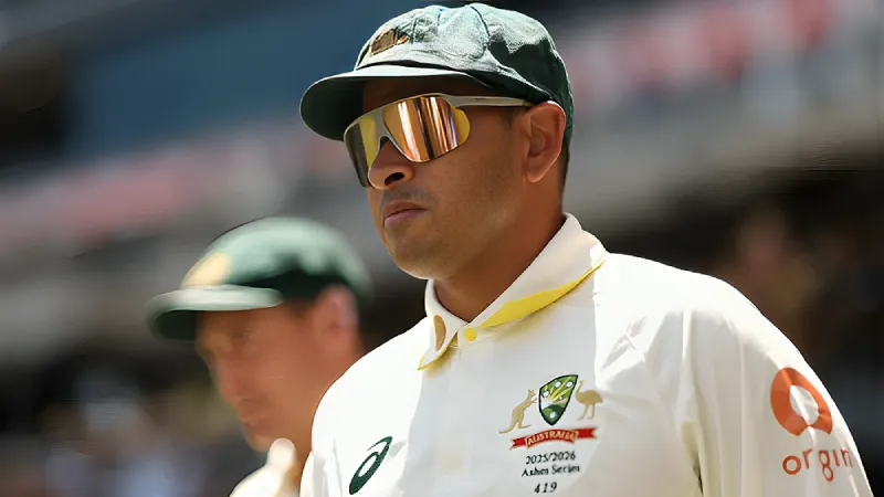 Where Does Usman Khawaja Fit in Australia’s Lineup for the Adelaide Test?