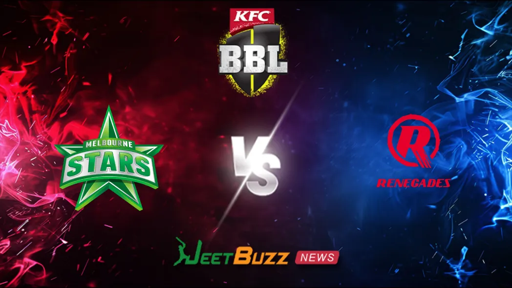BBL 2025-26 Match 22, MS vs MR Match Prediction – Who will win today’s BBL Prediction between Melbourne Stars vs Melbourne Renegades