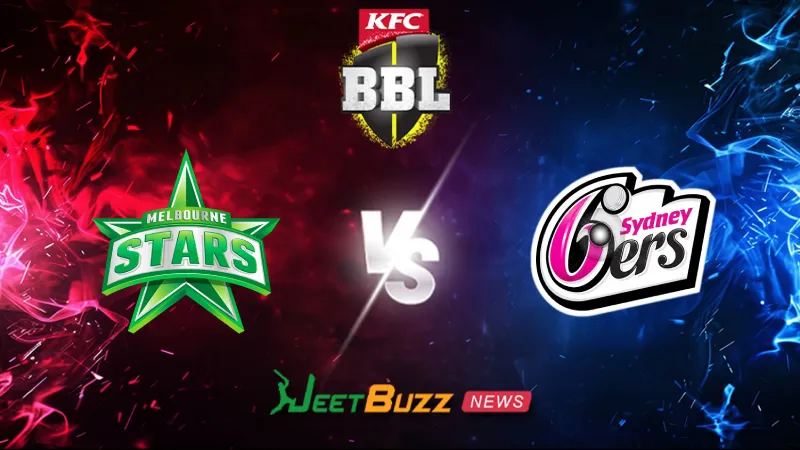 BBL 2025-26: Match 27, MS vs SS Match Prediction – Who will win today’s BBL Prediction between Melbourne Stars vs Sydney Sixers?