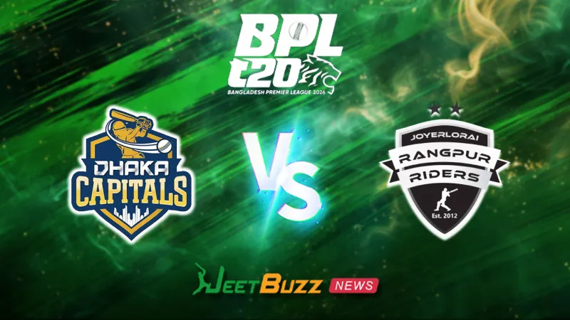 Dhaka Capitals vs Rangpur Riders Prediction | BPL 2025-26 | 13th Match | Jan 05 – Who will win today’s BPL Match Prediction between Dhaka vs Rangpur?