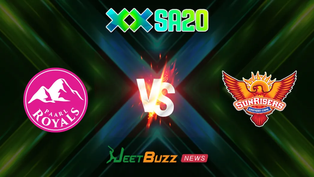 Paarl Royals vs Sunrisers Eastern Cape Prediction SA20 2025-26 Qualifier 2 Jan 23 – Who will win today’s SA20 match Prediction between PR vs SEC