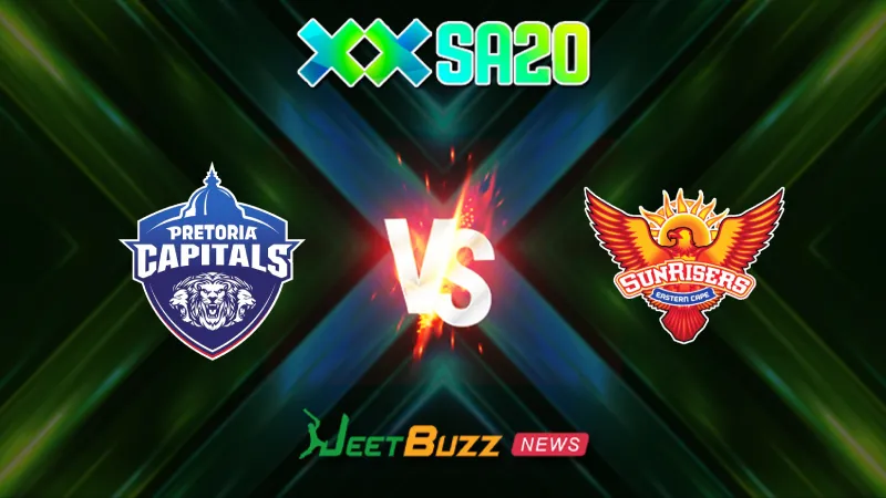 Pretoria Capitals vs Sunrisers Eastern Cape Prediction | SA20 2025-26 | 14th Match | January 05, 2026 – Who will win today’s SA20 Match Prediction between PC vs SEC?