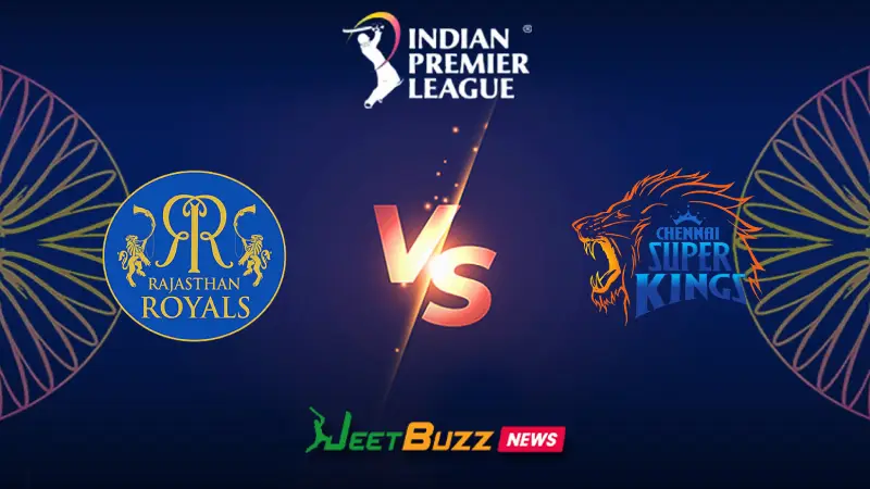IPL 2026: Match 3, RR vs CSK Match Prediction | March 30 – Who will win today’s IPL Match between Rajasthan Royals vs Chennai Super Kings? (SEO image)