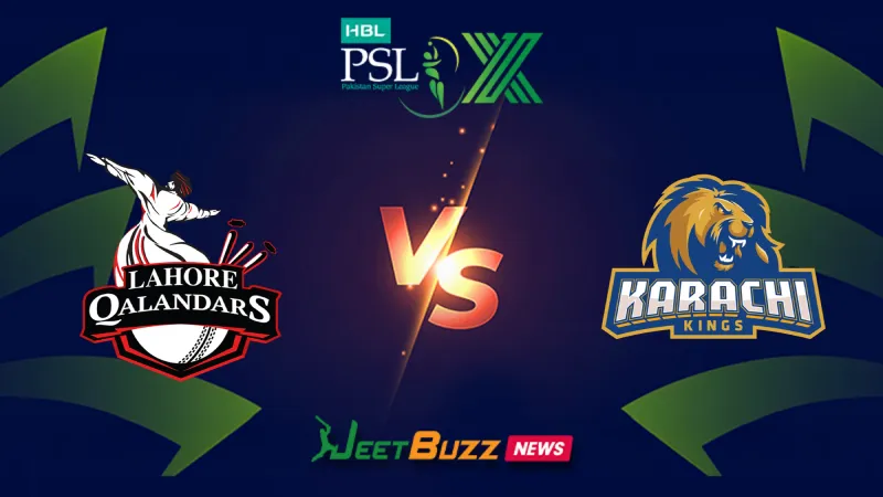 Lahore Qalandars vs Karachi Kings | PSL Prediction | 6th Match | March 29 – Who will win today’s PSL Match between LQ vs KK? (SEO image)