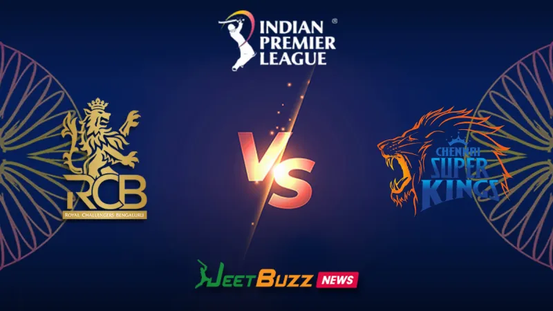 IPL 2026: Match 11, RCB vs CSK Match Prediction | April 05 – Who will win today’s IPL Match between Royal Challengers Bengaluru vs Chennai Super Kings? (SEO image)