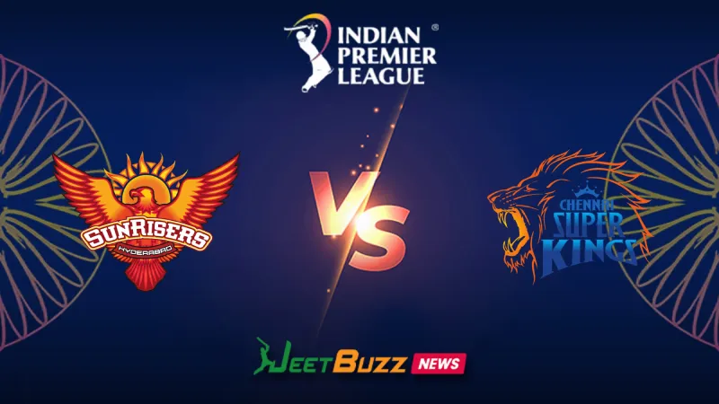 IPL 2026: Match 27, SRH vs CSK Match Prediction | April 18 – Who will win today’s IPL Match between Sunrisers Hyderabad vs Chennai Super Kings? (SEO image)