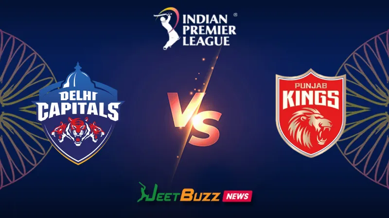 IPL 2026: Match 35, DC vs PBKS Match Prediction | April 25 – Who will win today’s IPL Match between Delhi Capitals vs Punjab Kings? (SEO image)