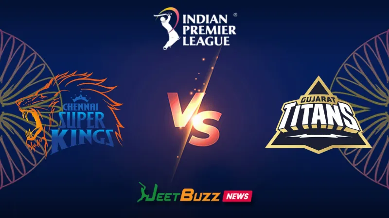 IPL 2026: Match 37, CSK vs GT Match Prediction | March 28 – Who will win today’s IPL Match between Chennai Super Kings vs Gujarat Titans? (SEO image)