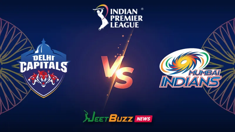 IPL 2026: Match 8, DC vs MI Match Prediction | April 04 – Who will win today’s IPL Match between Delhi Capitals vs Mumbai Indians? (SEO image)