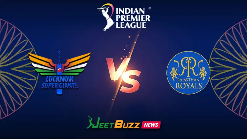 IPL 2026: Match 32, LSG vs RR Match Prediction | April 22 – Who will win today’s IPL Match between Lucknow Super Giants vs Rajasthan Royals? (SEO image)