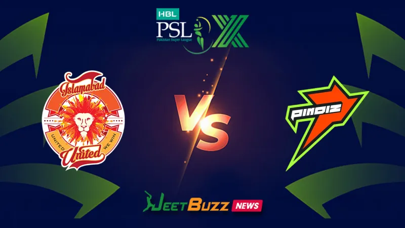Islamabad United vs Rawalpindiz | PSL Prediction | 12th Match | April 04 – Who will win today’s PSL Match between IU vs RWP? (SEO image)