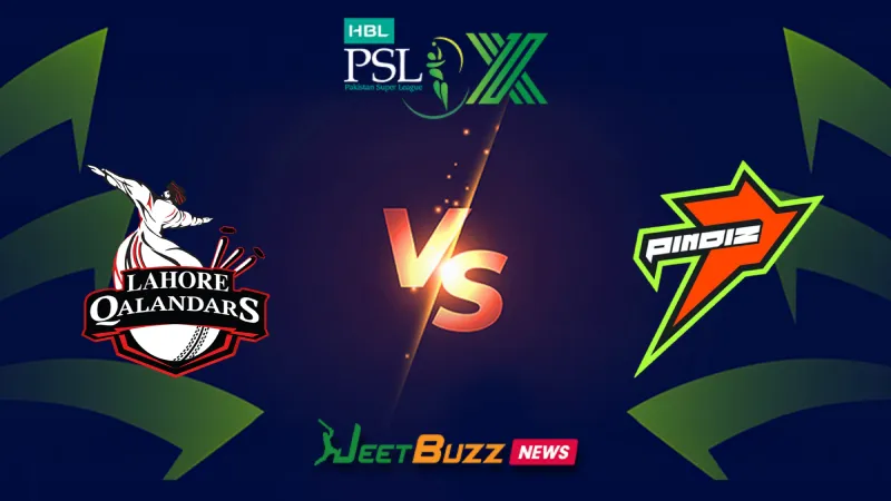 Lahore Qalandars vs Rawalpindiz Kingsmen | PSL Prediction | 27th Match | April 18 – Who will win today’s PSL Match between LQ vs RWP? (SEO image)