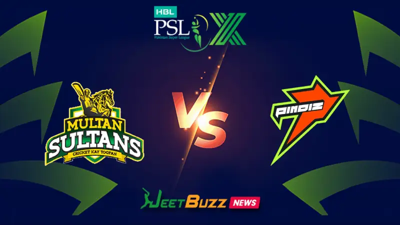 Multan Sultans vs Rawalpindiz | PSL Prediction | 14th Match | April 06 – Who will win today’s PSL Match between MS vs RWP? (SEO image)
