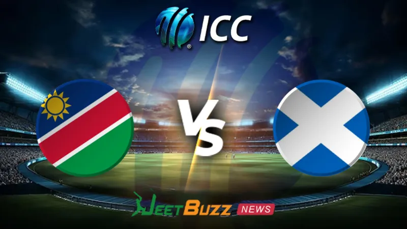 Namibia vs Scotland Prediction Today | Scotland tour of Namibia 2026 | 3rd T20I | April 18 – Who will win today’s T20 match between NAM vs SCOT? (SEO image)