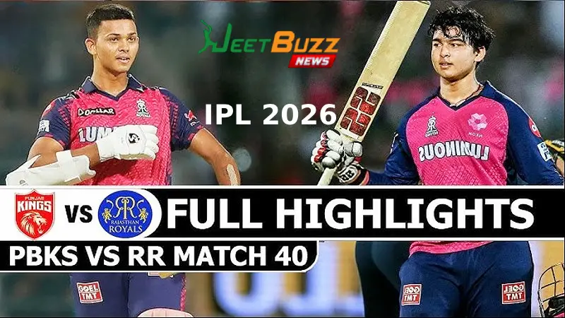 Punjab Kings vs Rajasthan Royals Highlights, IPL 2026: Ferreira And Sooryavanshi Destroy PBKS As RR Script Massive 223-Run Chase (SEO image)