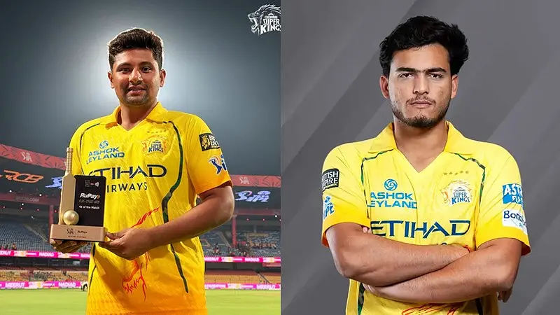 Why Sarfaraz or Urvil Must Replace Mhatre in CSK’s IPL 2026 XI vs MI (SEO image)