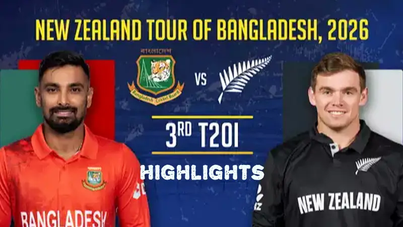BAN vs NZ Highlights, New Zealand Tour 2026: Bevon Jacobs Shines as New Zealand Clinch Clinical Chase to Level Series (SEO image)