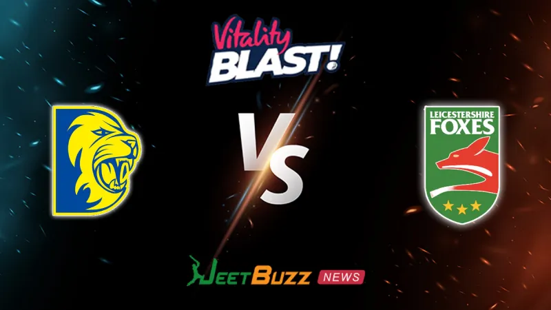 Durham vs Leicestershire Prediction | Vitality Blast 2026 | 11th Match | May 24 – Who will win today’s match between DUR vs LEI? (SEO image)