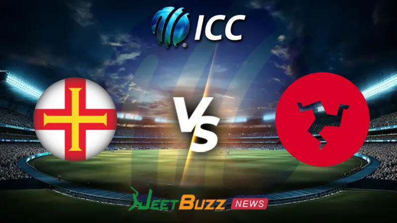 Guernsey vs Isle of Man Prediction Today | Isle of Man tour of Guernsey 2026 | 3rd T20I | 03 May– Who will win today’s T20 match between GUE vs IOM? (SEO image)