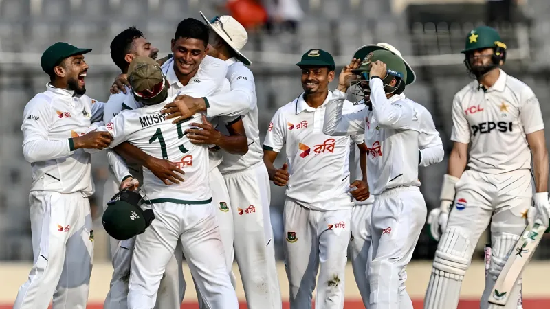 How Did Bangladesh’s Test Experience Finally Beat Pakistan to Ignite WTC Aspirations? (SEO image)