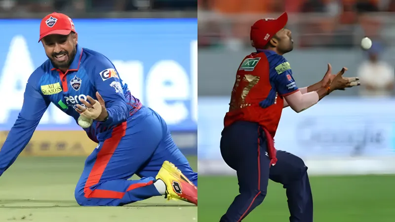 How IPL 2026 Dropped Catches Proved Delhi Capitals and Punjab Kings Cannot Be Trusted (SEO image)