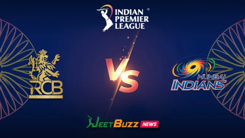 IPL 2026: Match 54, RCB vs MI Match Prediction | May 10 – Who will win today’s IPL Match between Royal Challengers Bengaluru vs Mumbai Indians? (SEO image)