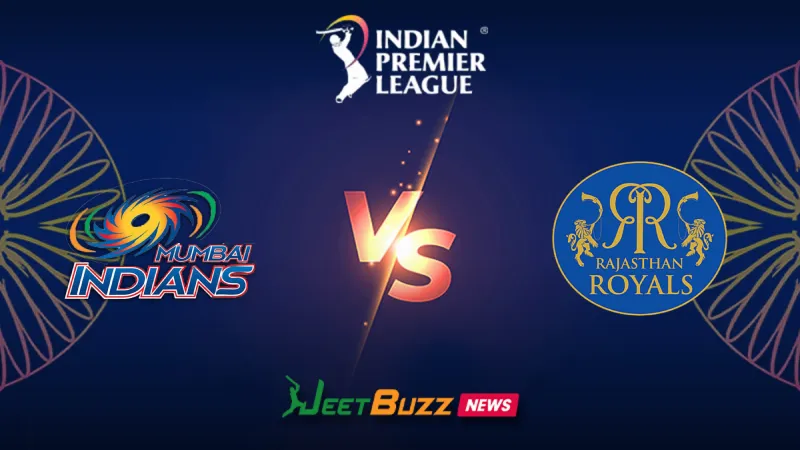 IPL 2026: Match 69, MI vs RR Match Prediction | May 24– Who will win today’s IPL Match between Mumbai Indians vs Rajasthan Royals? (SEO image)