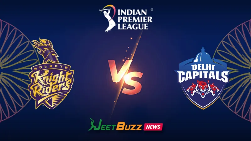 IPL 2026: Match 70, KKR vs DC Match Prediction | May 24– Who will win today’s IPL Match between Kolkata Knight Riders vs Delhi Capitals? (SEO image)