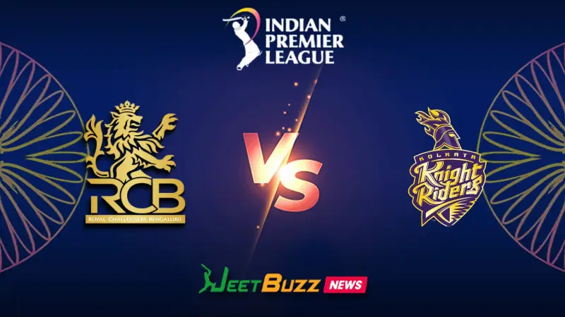 IPL 2026: Match 57, RCB vs KKR Match Prediction | May 13 – Who will win today’s IPL Match between Royal Challengers Bengaluru vs Kolkata Knight Riders? (SEO image)