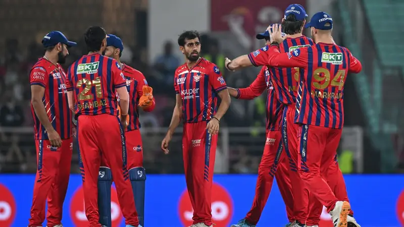 LSG vs RCB Highlights, IPL 2026: Mitchell Marsh, Prince Yadav Star as Lucknow Edge Bengaluru in Rain-Hit IPL Classic (SEO image)